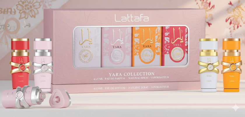 LATTAFA MY YARA 4 pcs gift set for woman  by LATTAFA