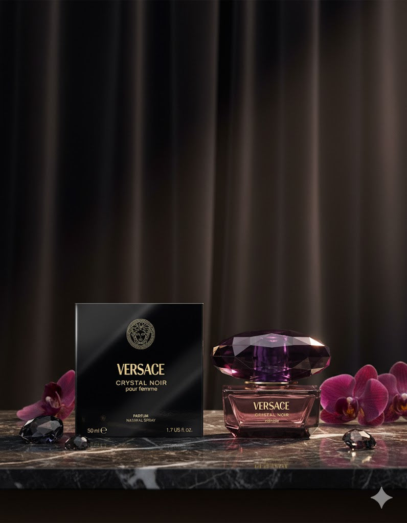 Versace Crystal Noir Parfum Pour Femme  Parfum by Versace