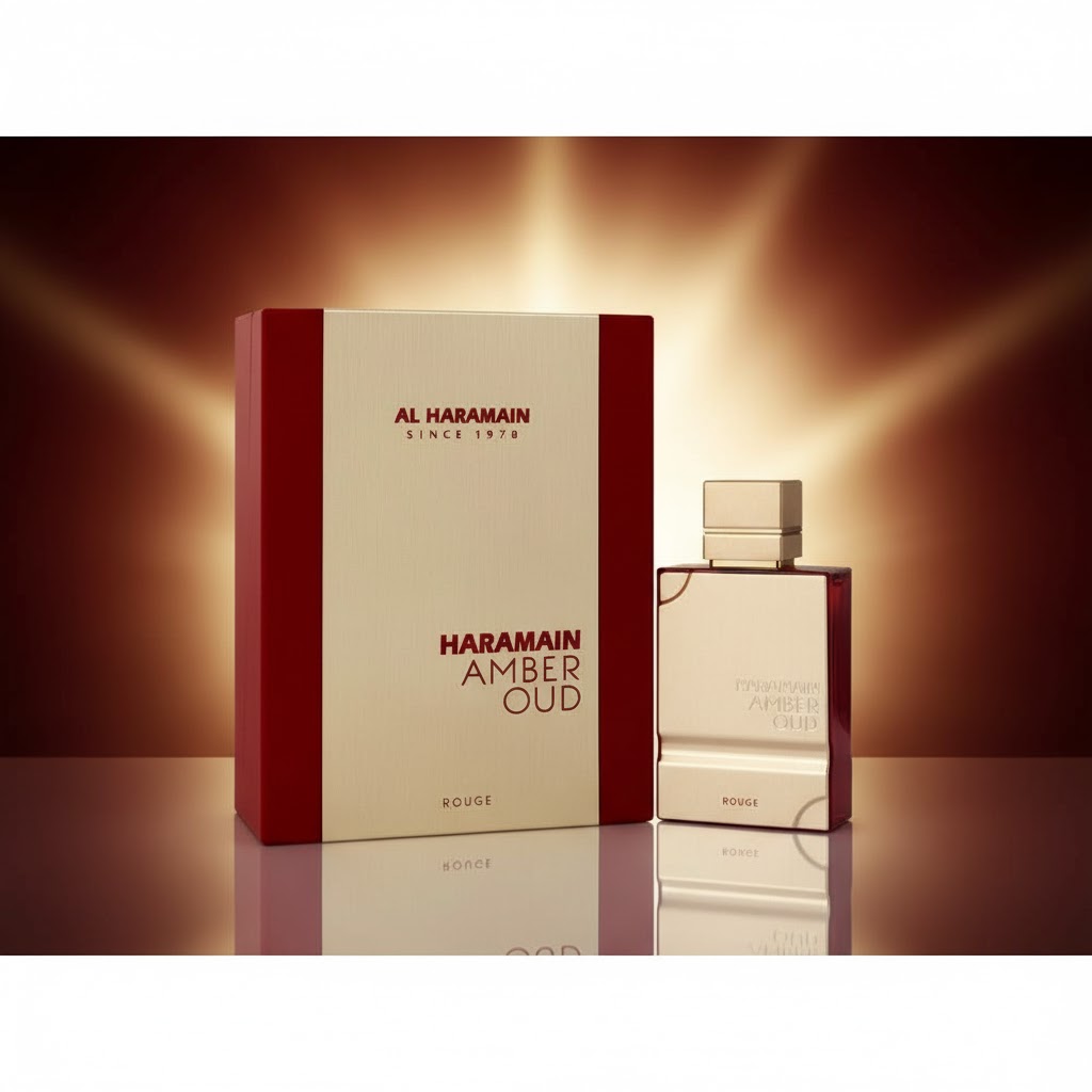香水(ユニセックス) Al Haramain AMBER OUD ROUGE EDP SP 60ml Al Haramain Amber Oud Rouge Perfumes for women and men by Al