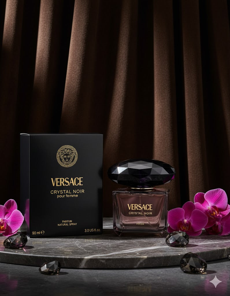 Versace Crystal Noir Parfum Pour Femme  Parfum by Versace