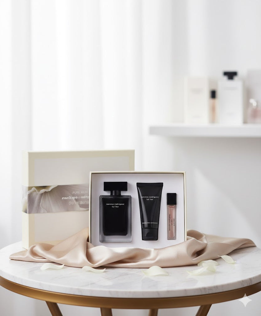 Narciso Rodriguez For Her edt 3 pcs gift set by  Narciso Rodriguez