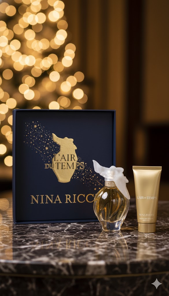 L'Air Du Temps EDT gift set of 2 pcs for Woman  by Nina Ricci