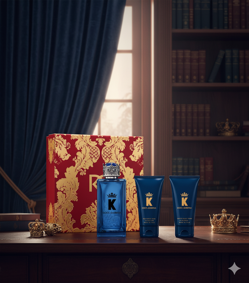 K by Dolce & Gabbana for men edp  gift set of 3 pcs  Dolce&Gabbana