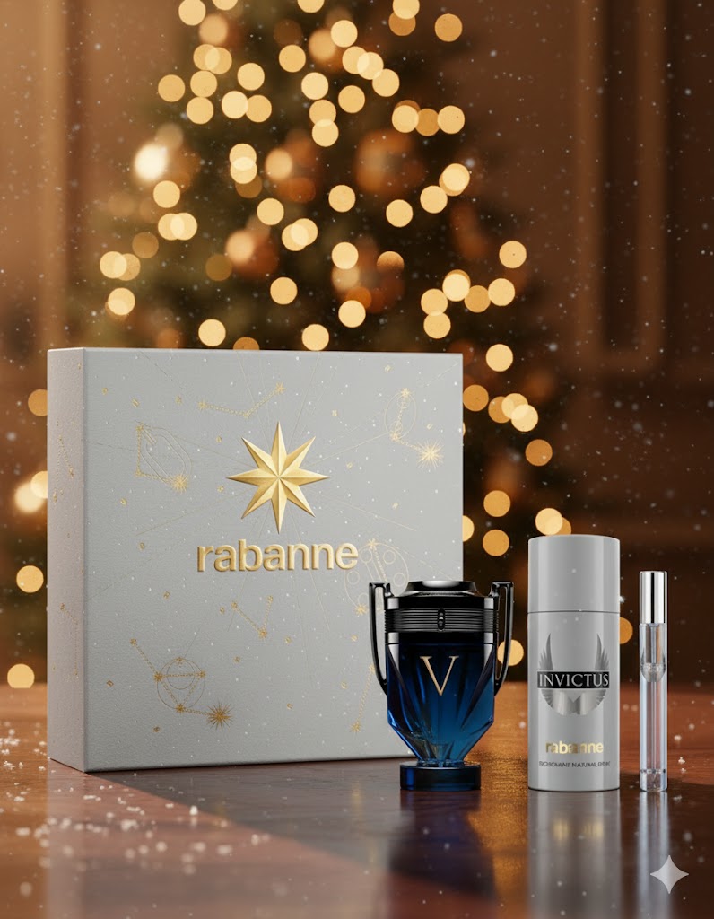 Invictus Victory Elixir  3 pcs gift set for men by  Rabanne