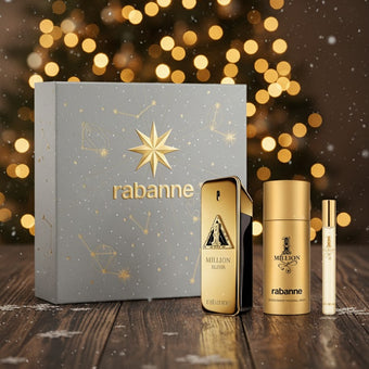 1 Million Elixir Parfum intense 3 pcs gift set  for men by Paco Rabanne