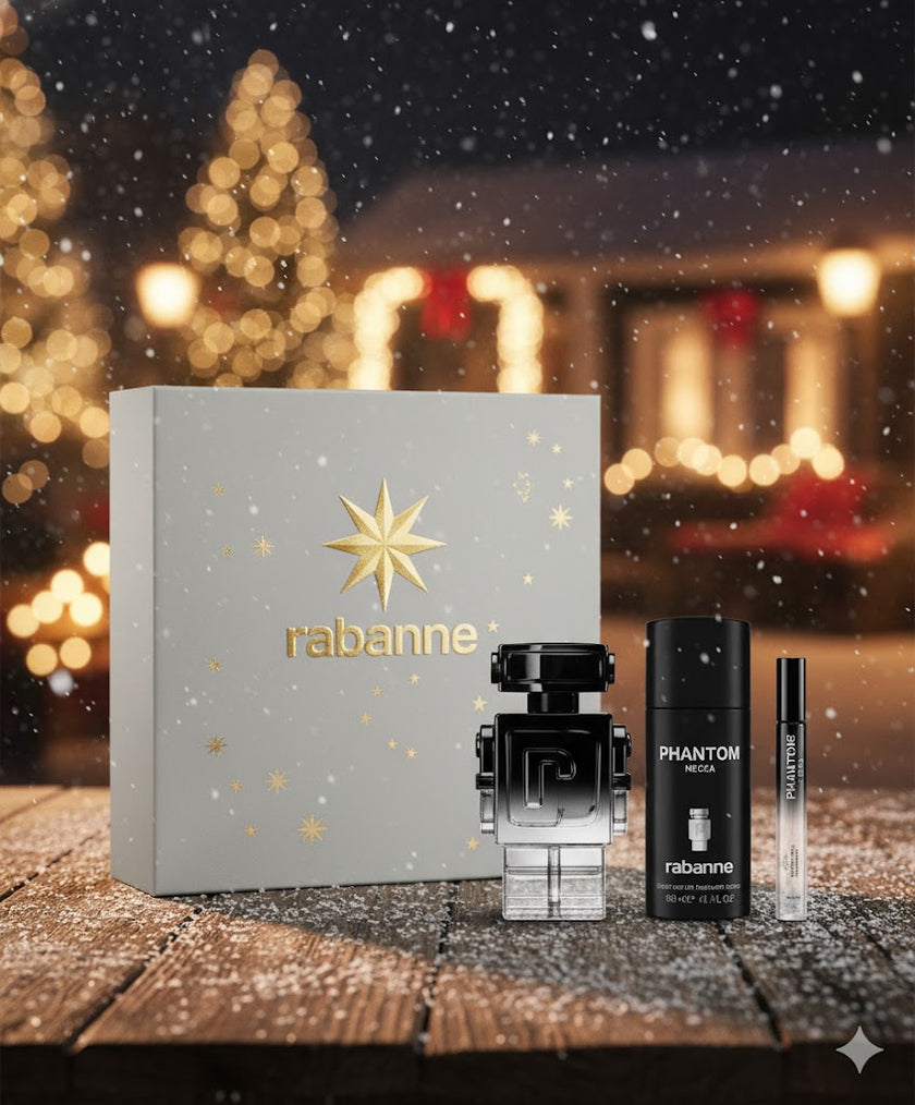 Phantom Elixir Parfum Intense 3 pcs gift set for men by Rabanne