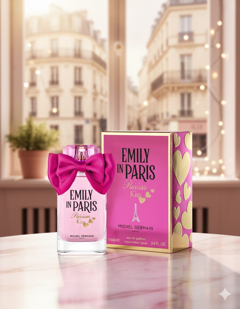 EMILY IN PARIS Parisian Kiss edp by Michel Germain