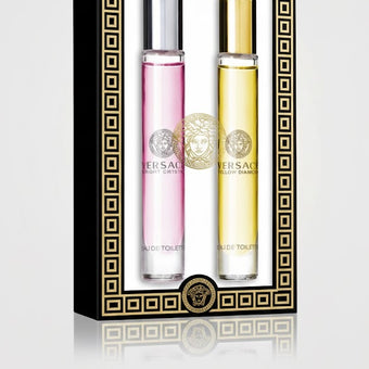 Versace 2 pcs travel gift set for woman by Versace