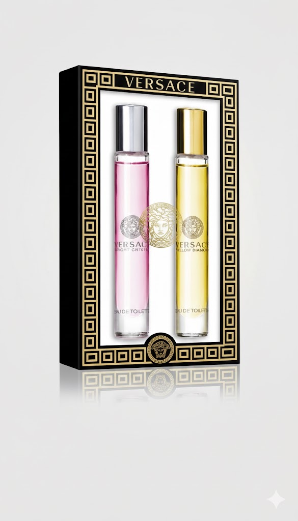 Versace 2 pcs travel gift set for woman by Versace