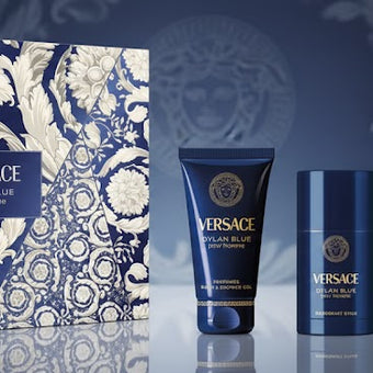 Versace Pour Homme Dylan Blue edt 4 pcs gift set for men by Versace