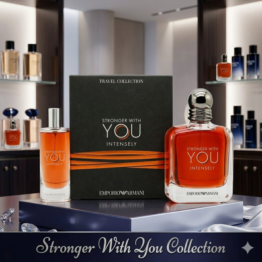 Emporio Armani Stronger With You Intensely 2 pcs gift set  for men by Giorgio Armani