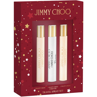 Jimmy Choo Travel Spray Set 3-Piece Gift Set