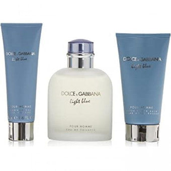 Dolce & Gabbana Light Blue Pour Homme 3pc set - Parfum Gallerie