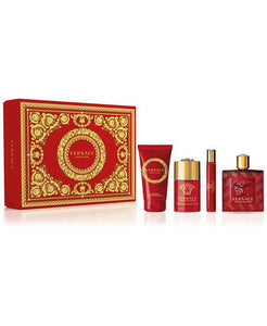 Versace Eros Flame Gift Set of 4 pcs - Parfum Gallerie