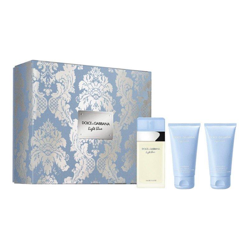Dolce & Gabbana Light Blue for Women 3 Pc Gift Set - Parfum Gallerie