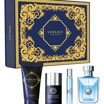 Versace Pour Homme Gift set of 4 Pcs - Parfum Gallerie