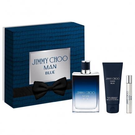 Jimmy choo Man Blue Gift Set of 3 Pcs - Parfum Gallerie
