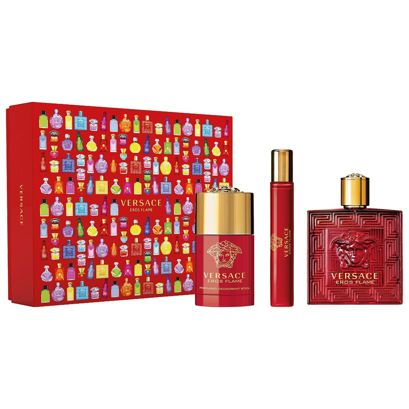 Versace Eros Flame ( 100ml Gift set ) - Parfum Gallerie